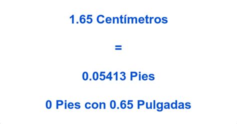 1.68 cm a Pies ¿Cuánto es 1.68 cm en pies y。